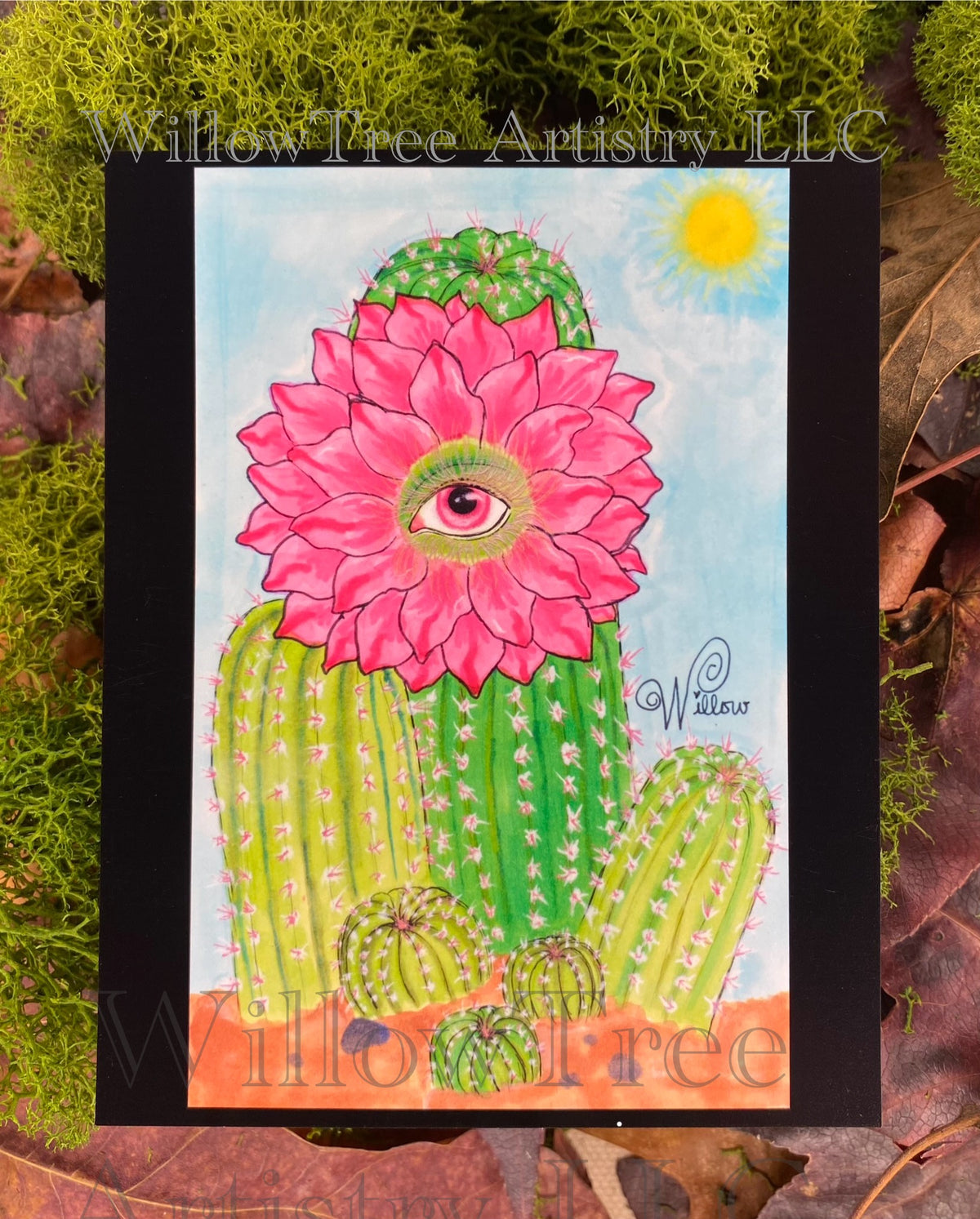 Cactus (3.5x4.5 Print) - WillowTree Aristry