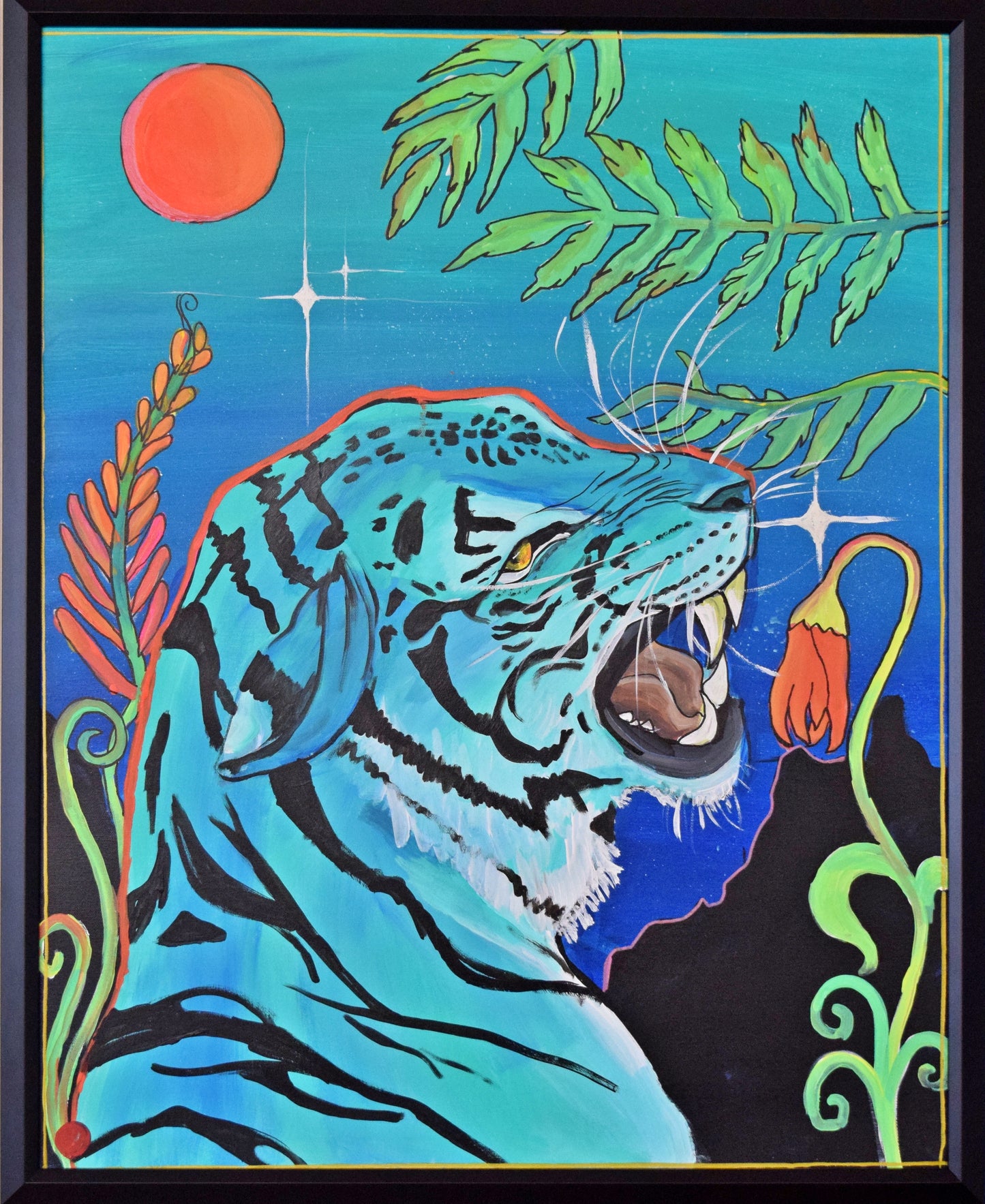 The Blue Tiger - Calissa Bonny