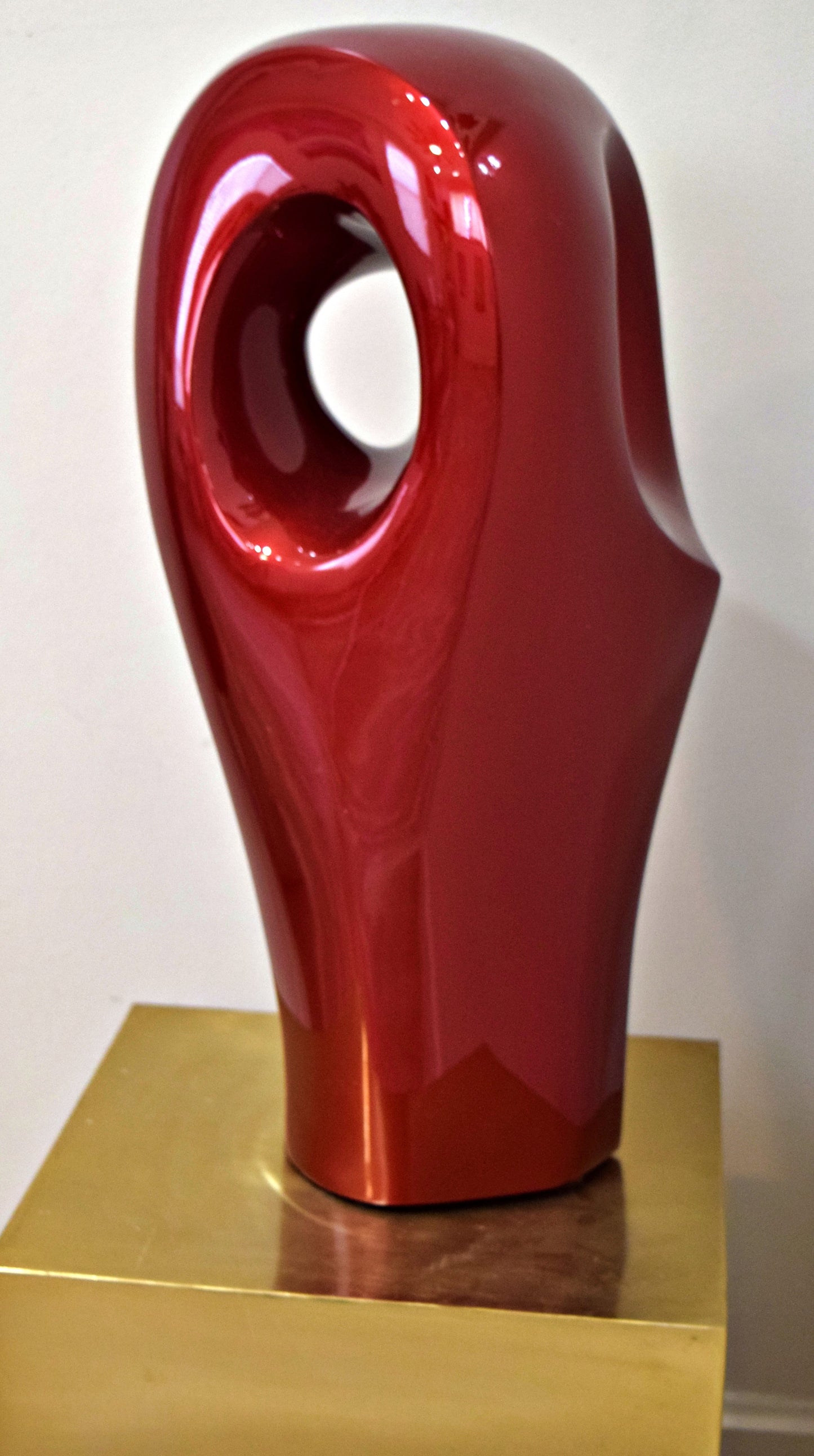 Red Sculpture - Bob Zasandy