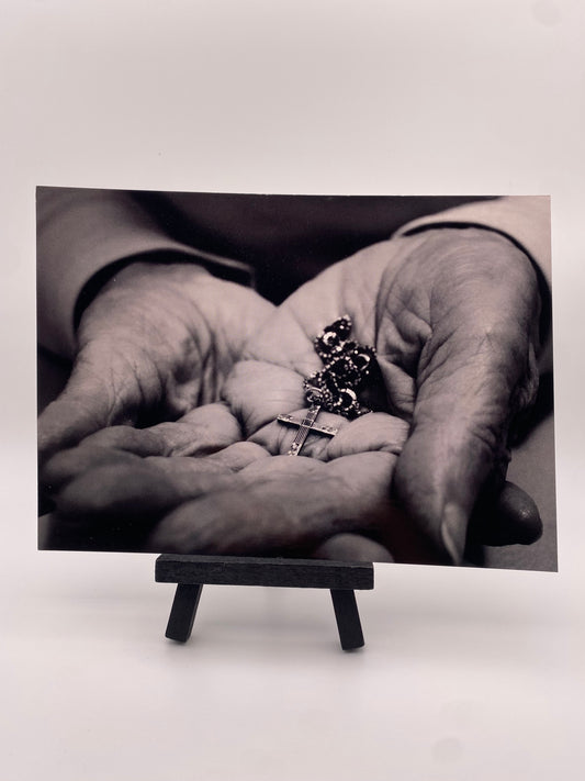 Sydney Schmitt - Prayer Hands (Postcard Print)