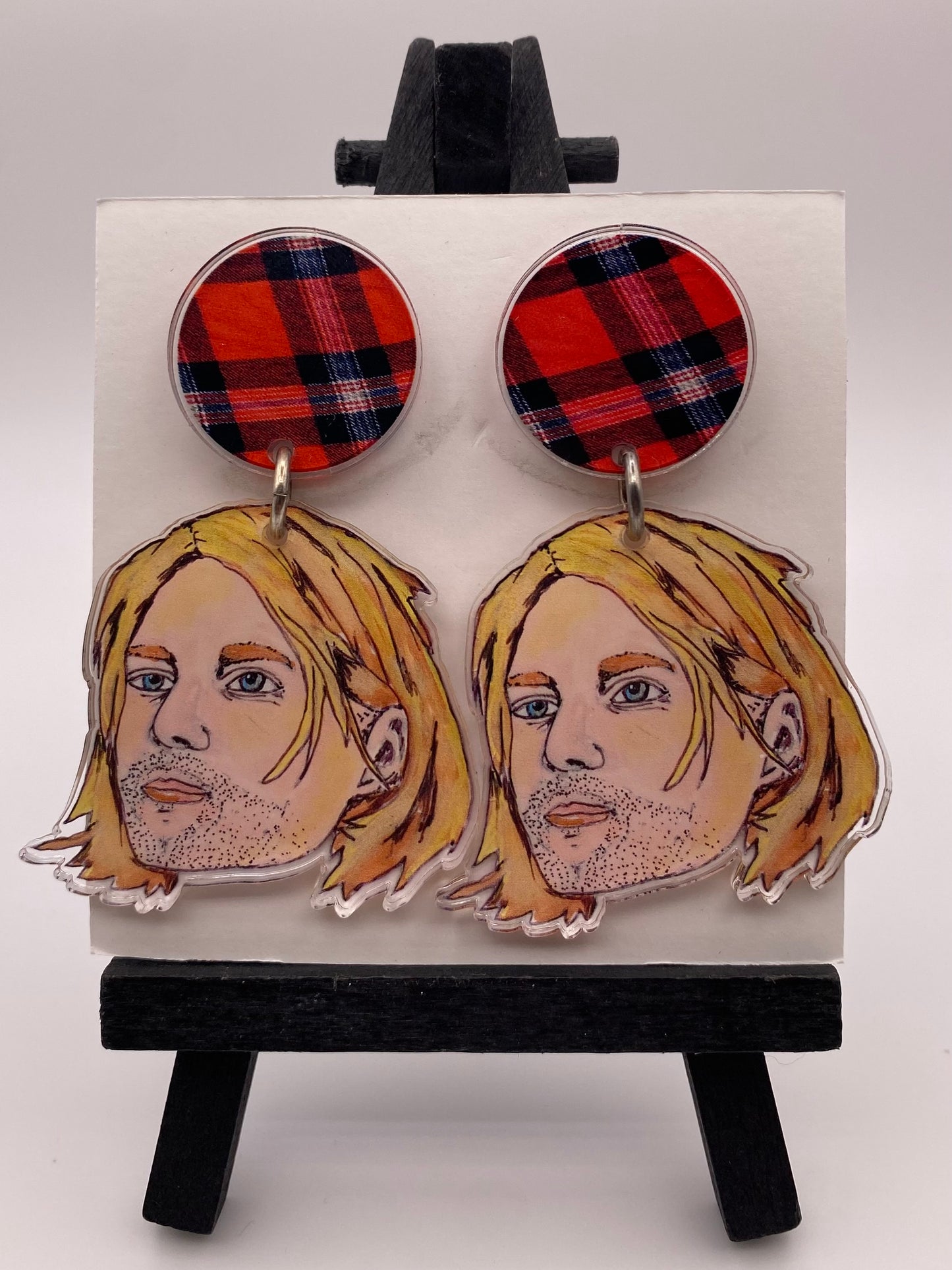 Kurt Cobain Earrings