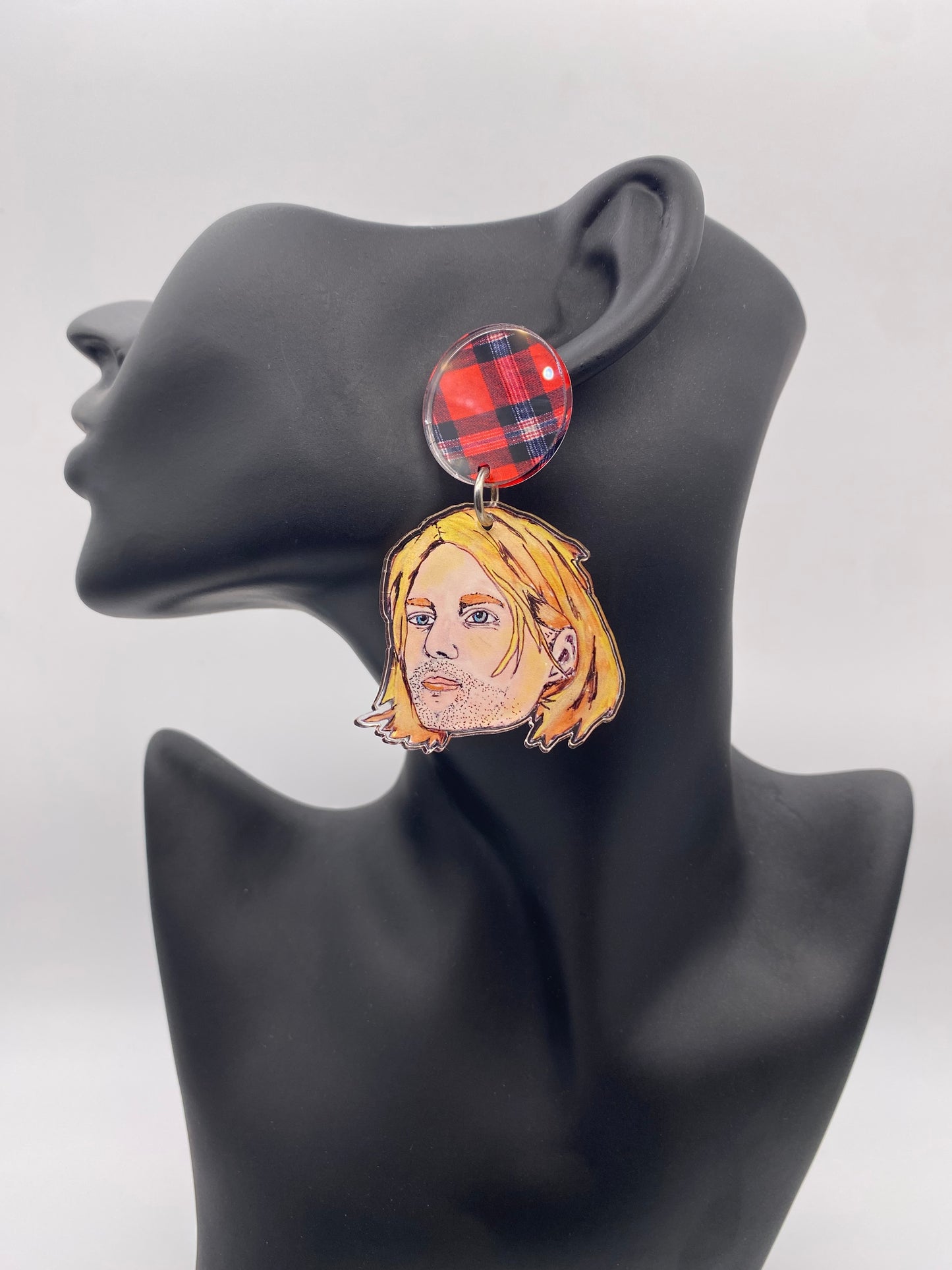Kurt Cobain Earrings