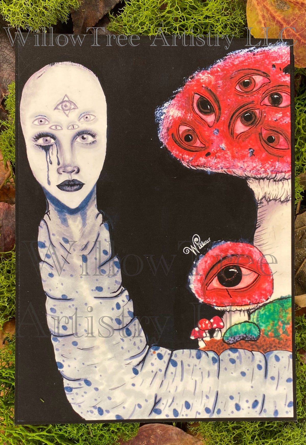 WillowTree Aristry - Just a Worm (sm.3.5x5 Print)