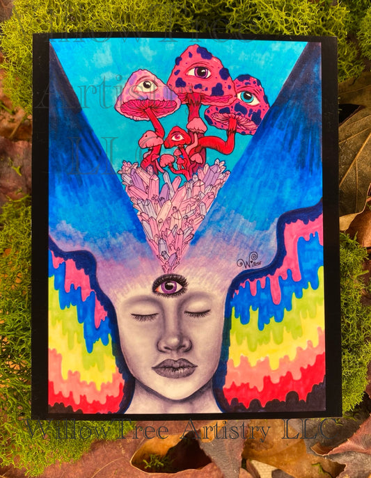 Rumination (3.5"x4.5" Print) - WillowTree Aristry